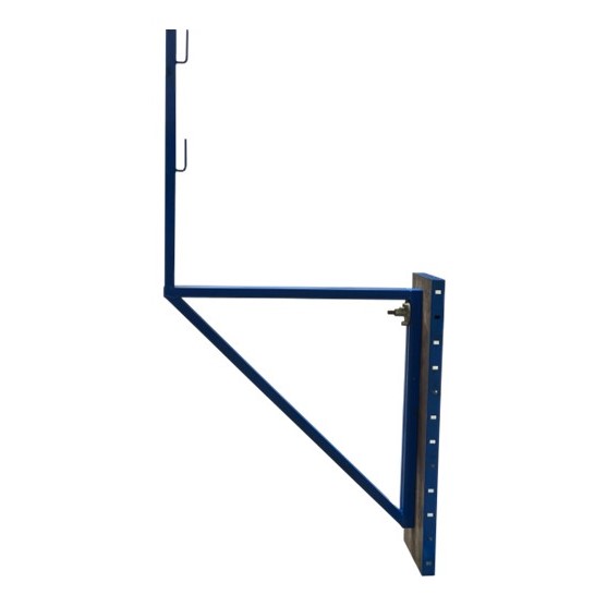 Ménsula de trepado con baranda de 1 x 1m para muro