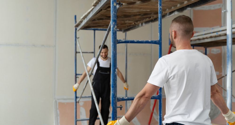 como instalar andamio borriqueta